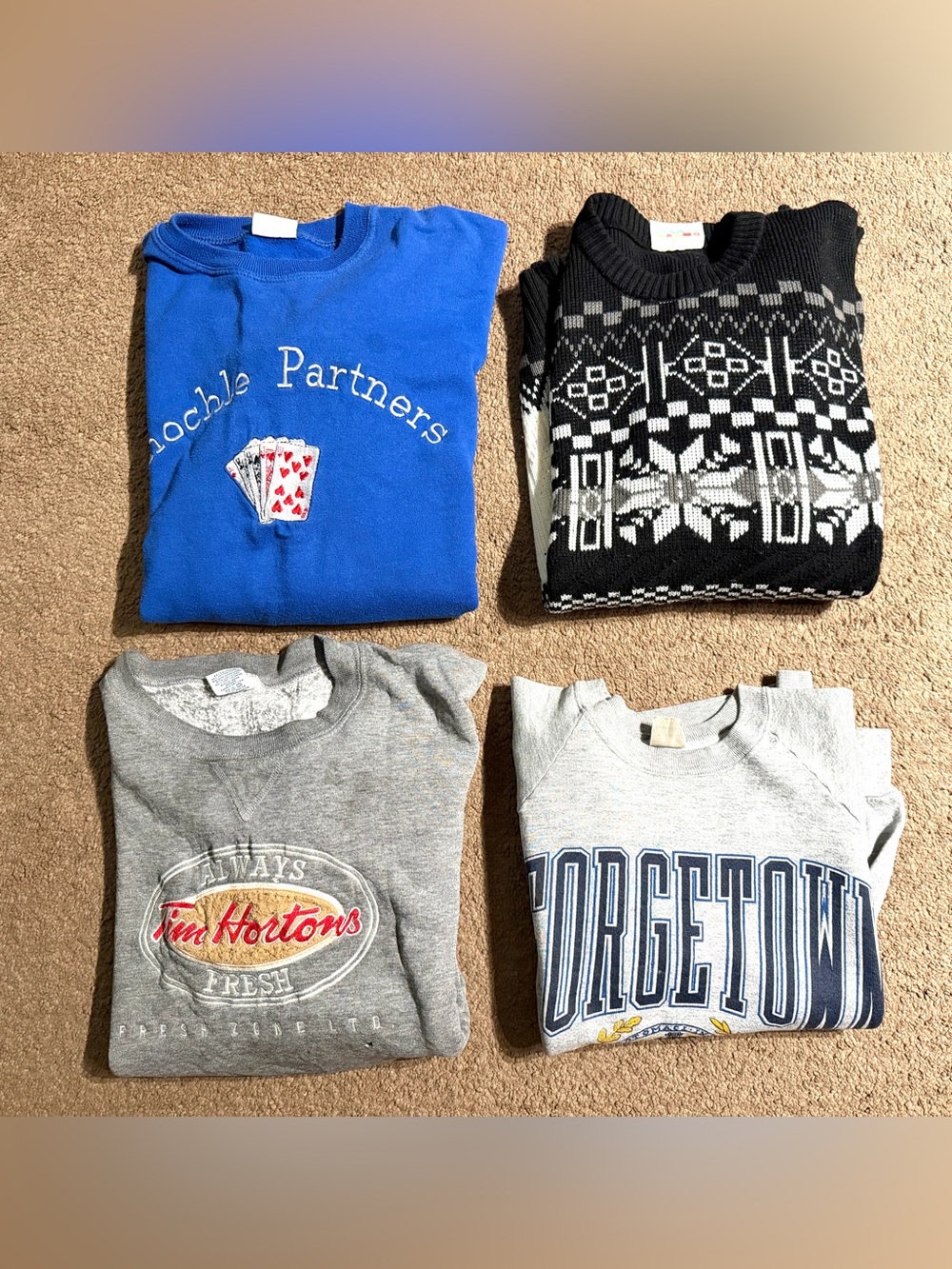 Vintage crewneck  bundle